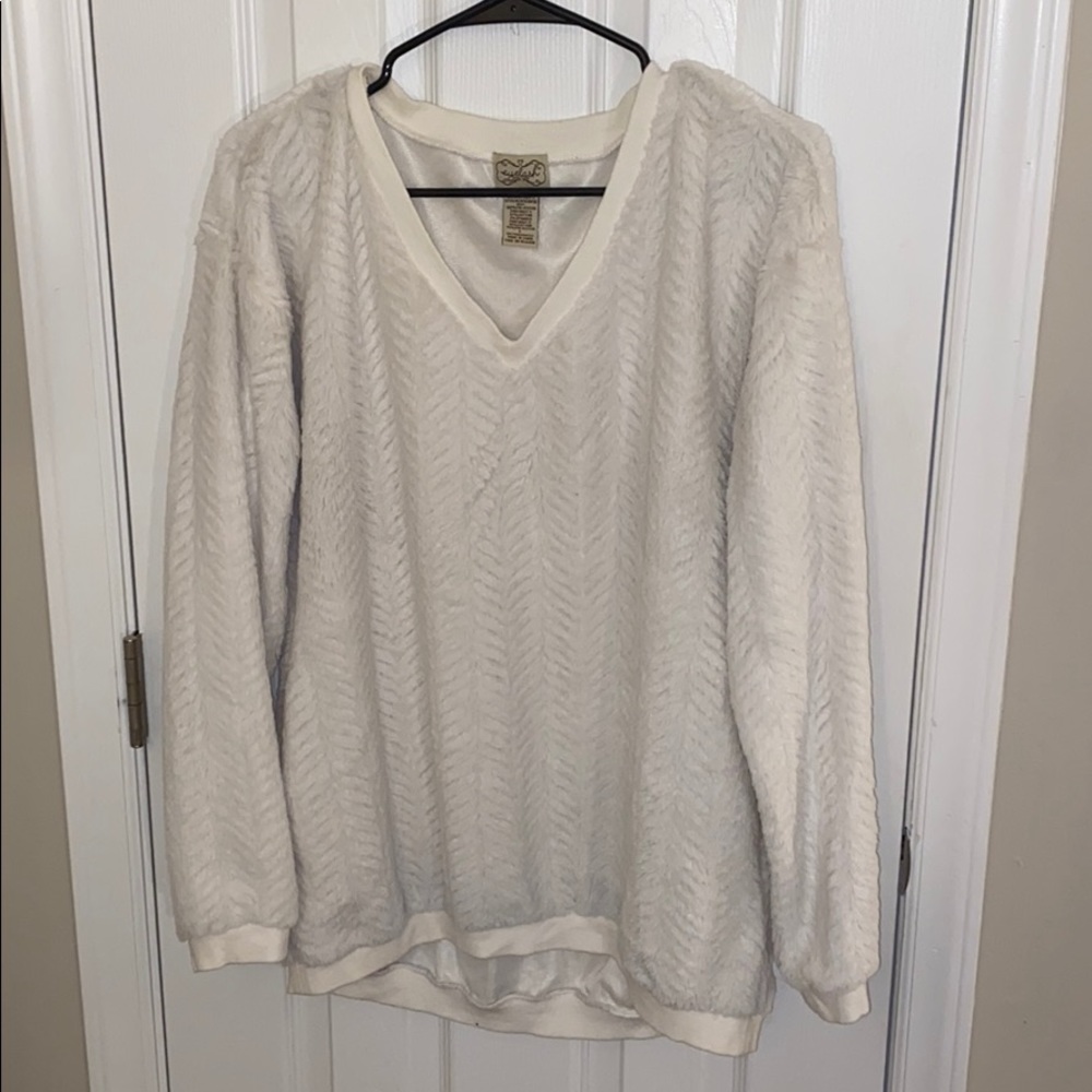 Fuzzy sweater